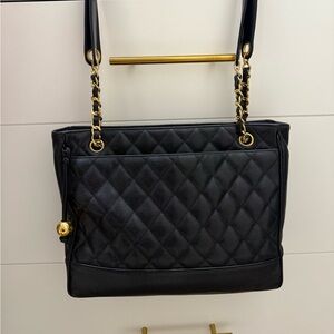 Chanel chain tote